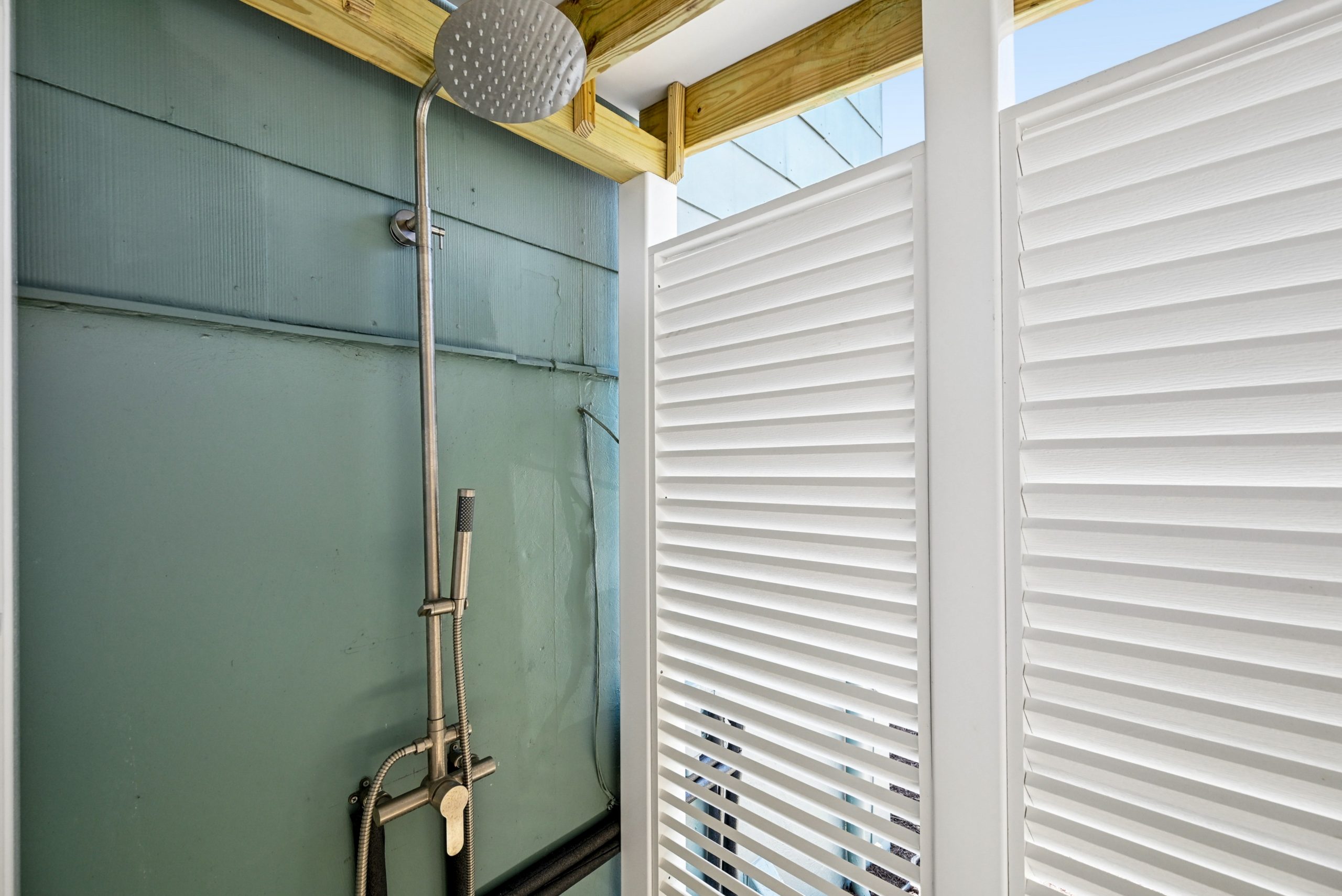 You may never shower indoors again